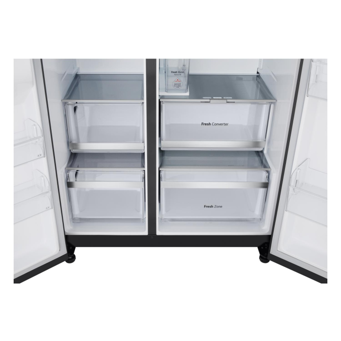 LG GSXE91EVAD 91.3cm Frost Free Fridge Freezer