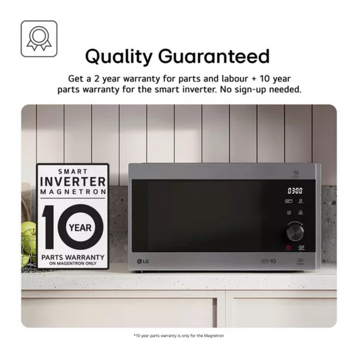 LG MH6535GIS Microwave Oven with Grill, Touch Control