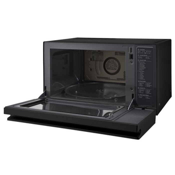 LG MJ3965BPS 39L 1100W Convection Microwave Oven Black