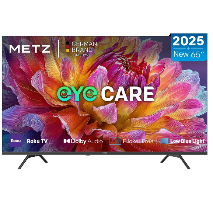 Metz 65MRF6000ZUK 65inch 4K Smart TV in Black Finish