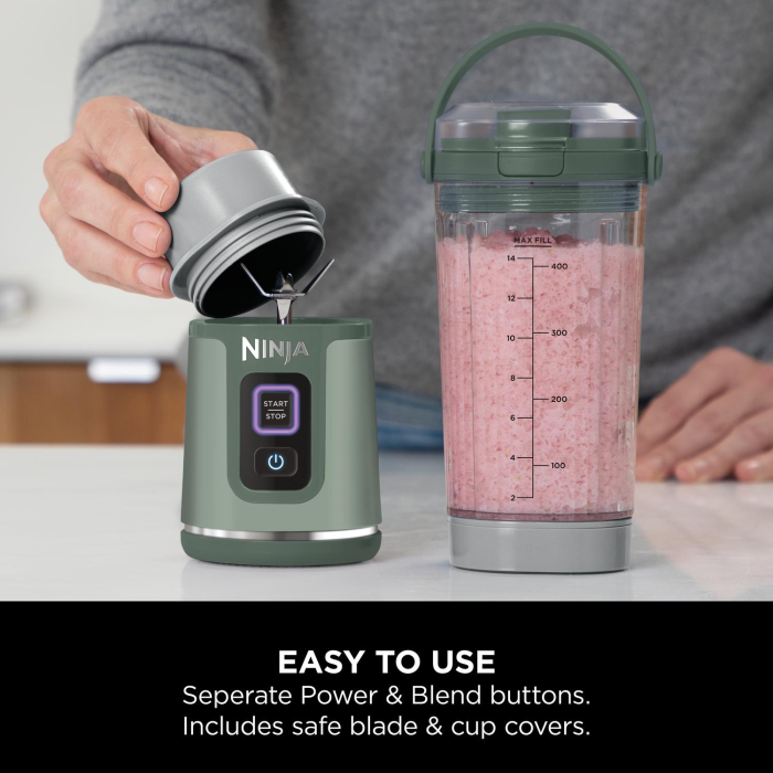 Ninja Blast Cordless Compact Blender Model - Emerald Green