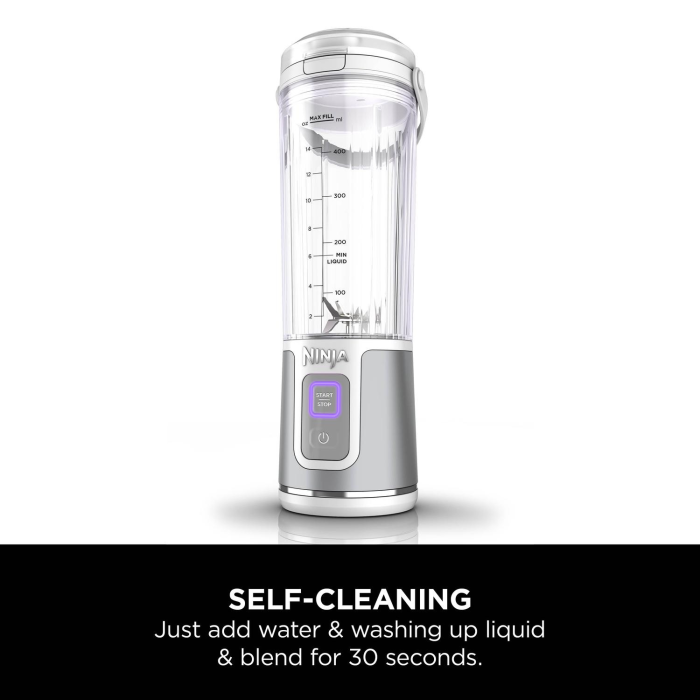 Ninja BC151UKWH Portable Cordless Blender White