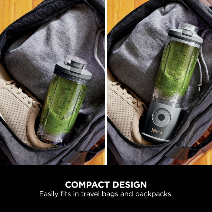 Ninja BC251UKGY Compact Portable Rechargeable Blender - Grey