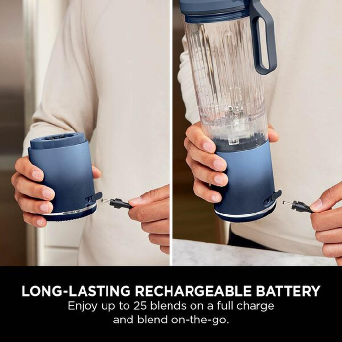 Ninja BC251UKNV Compact Portable Rechargeable Blender - Navy