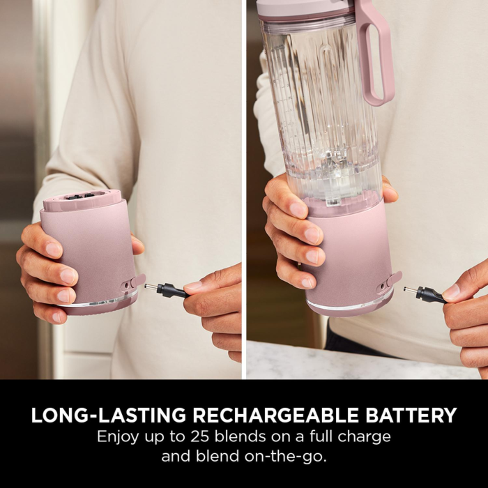 Ninja BC251UKPK Blast Max Portable Blender Dusty Pink