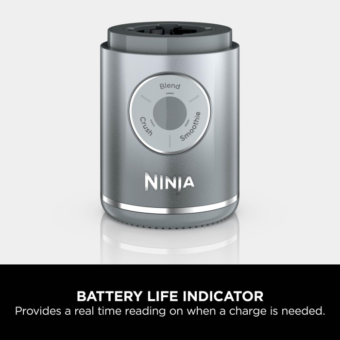 Ninja BC251UKSL Blast Max Portable Blender Silver
