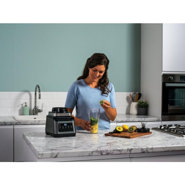 Ninja BN800UK 3-in-1 Blender and Food Processor with Auto IQ - Black/Silver