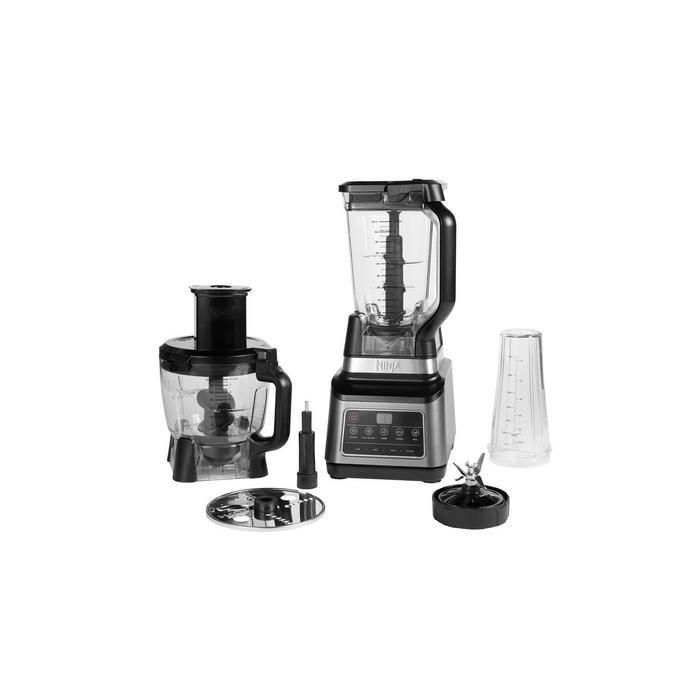 Ninja BN800UK 3-in-1 Blender and Food Processor with Auto IQ - Black/Silver