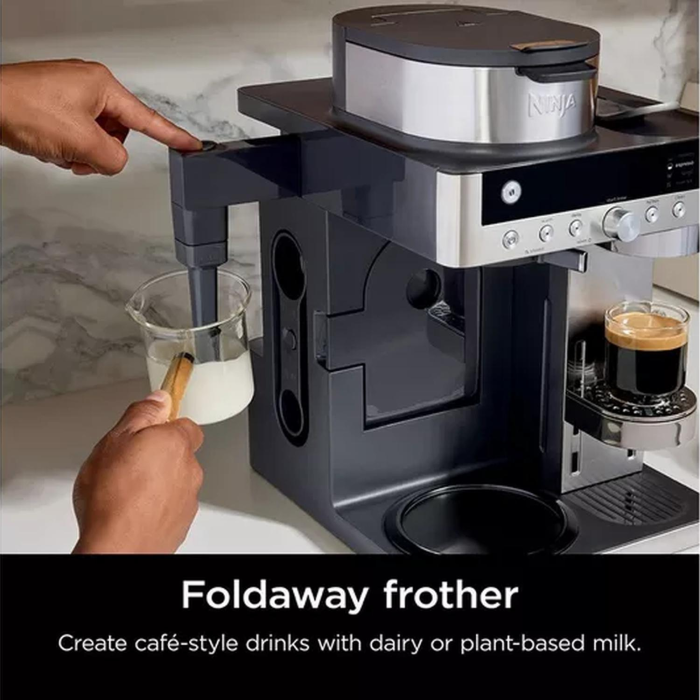 Ninja CFN802UK Coffee Machine in Silver/Black Finish