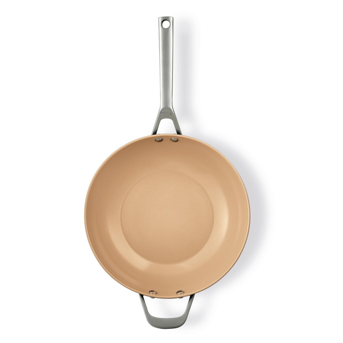 Ninja CW90928UK ExtendedLife Ceramic 28cm Apricot Wok