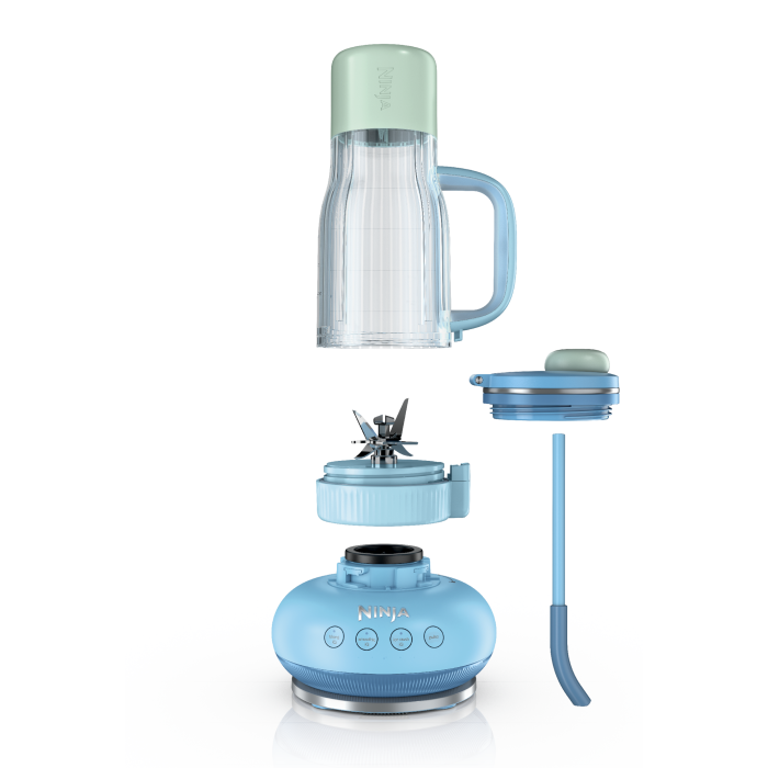 Ninja DB351UKBL BlendBoss Tumbler Blender Blue Raspberry