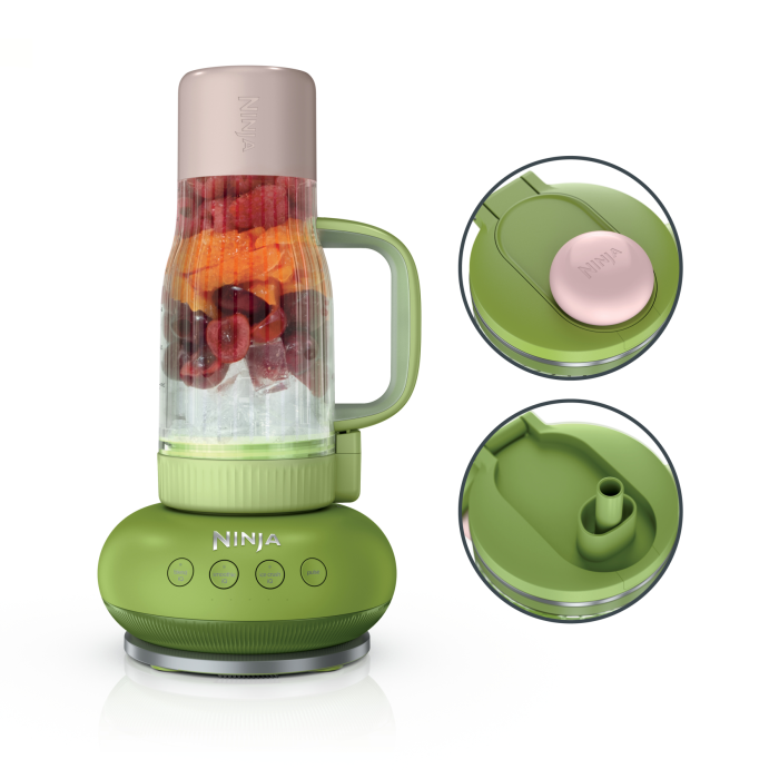 Ninja DB351UKGN BlendBoss Tumbler Blender - Watermelon Bubble Gum