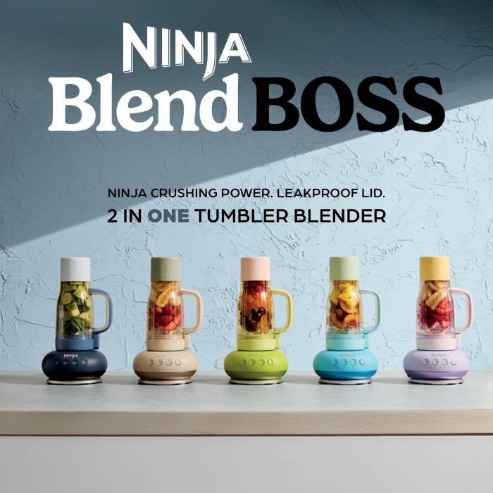 Ninja DB351UKST BlendBoss Tumbler Blender Stone Mint