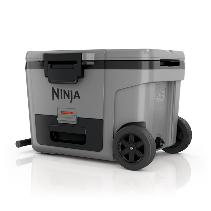 Ninja FB245UKGY Ninja FrostVault 45QT/42L Wheeled Cooler with Dry Zone - Slate Grey | Ninja | Brands | Euronics Site