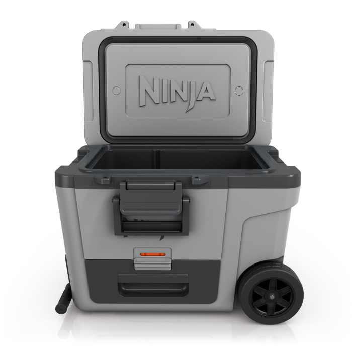 Ninja FB245UKGY Ninja FrostVault 45QT/42L Wheeled Cooler with Dry Zone - Slate Grey | Ninja | Brands | Euronics Site