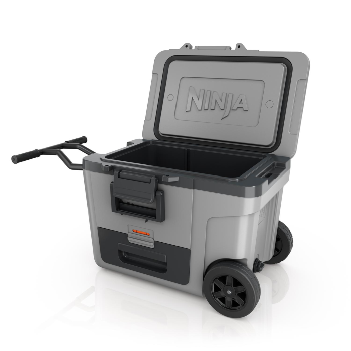 Ninja FB245UKGY Ninja FrostVault 45QT/42L Wheeled Cooler with Dry Zone - Slate Grey | Ninja | Brands | Euronics Site