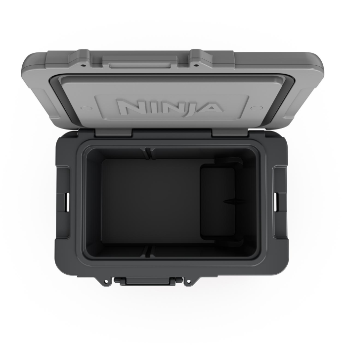 Ninja FB245UKGY Ninja FrostVault 45QT/42L Wheeled Cooler with Dry Zone - Slate Grey | Ninja | Brands | Euronics Site