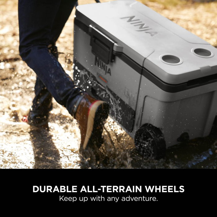 Ninja FB265EUUKGY FrostVault 65QT Wheeled Cooler Slate Grey