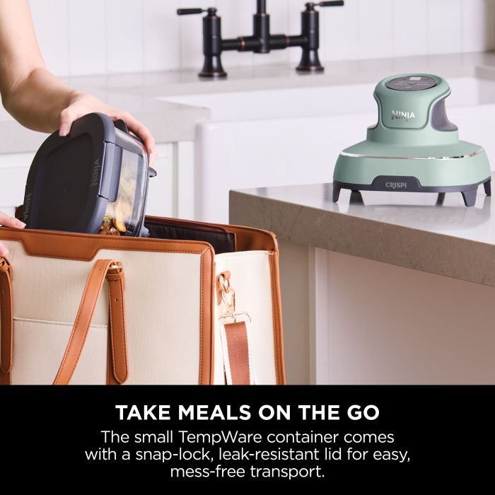 Ninja FN101UKSG CRISPi 4-in-1 Portable Air Fryer - Sage