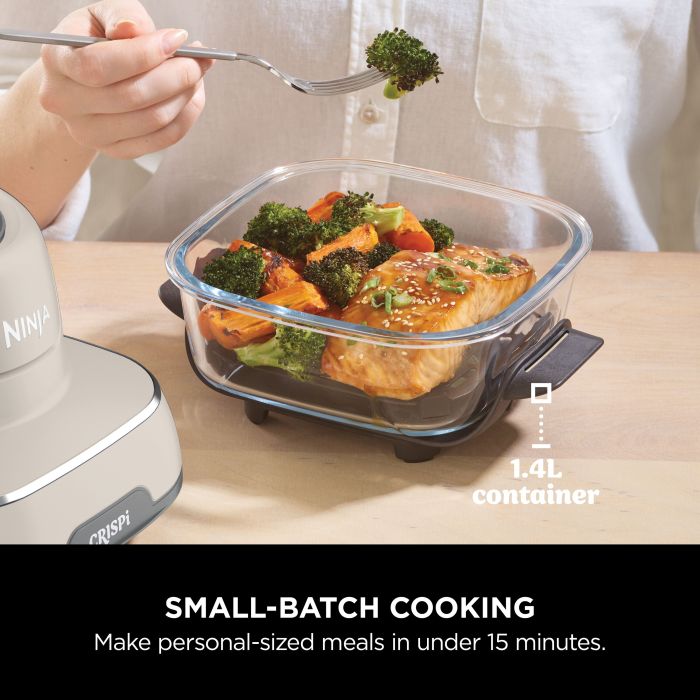Ninja FN101UKST CRISPi 4-in-1 Portable Air Fryer - Stone