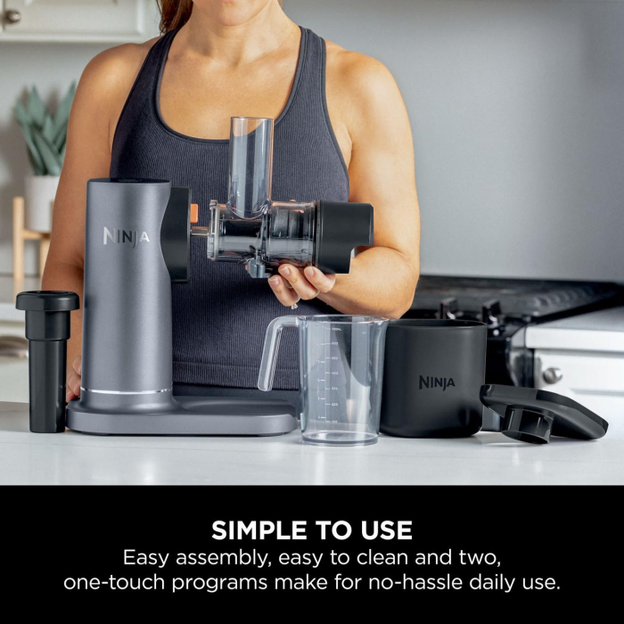 Ninja JC151UK Black Cold Press Juicer with Filter