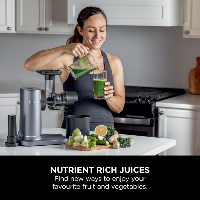 Ninja JC151UK Black Cold Press Juicer with Filter