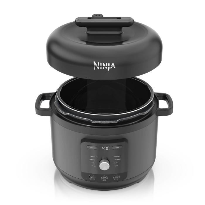 Ninja PC201UK 9-in-1 Pressure and Rice Cooker Grey