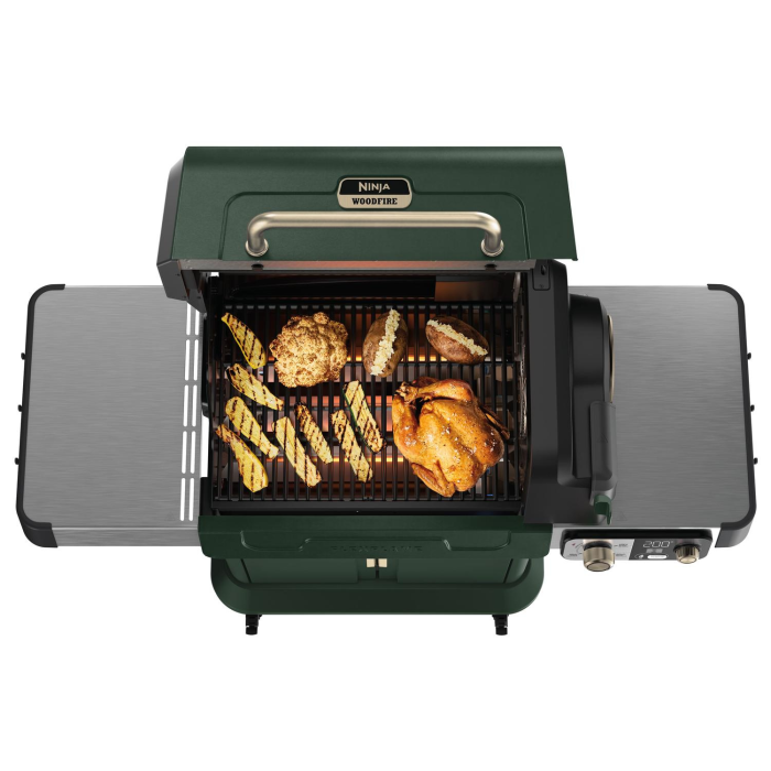 Ninja PG301UKGN FlexFlame Gas BBQ Green