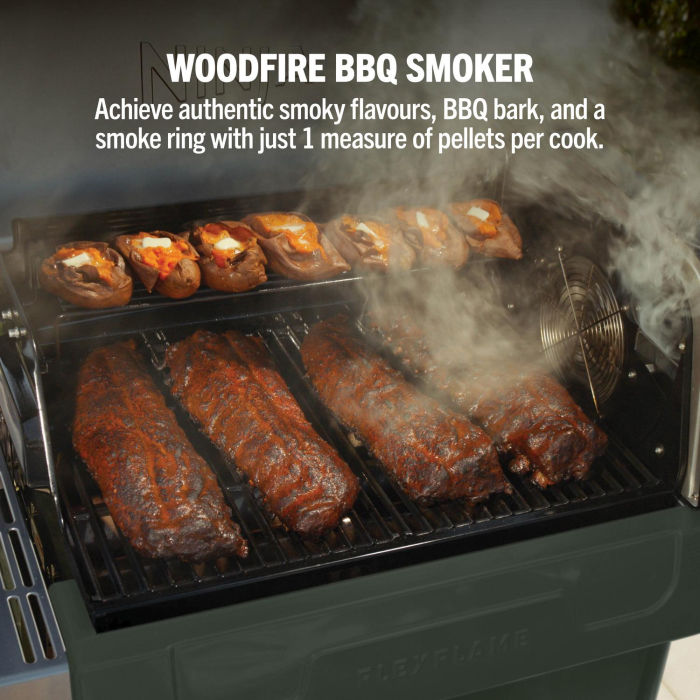 Ninja PG301UKGN FlexFlame Gas BBQ Green