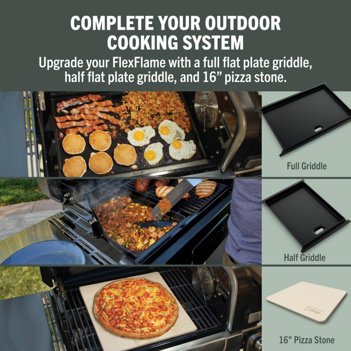 Ninja PG301UKGN FlexFlame Gas BBQ Green