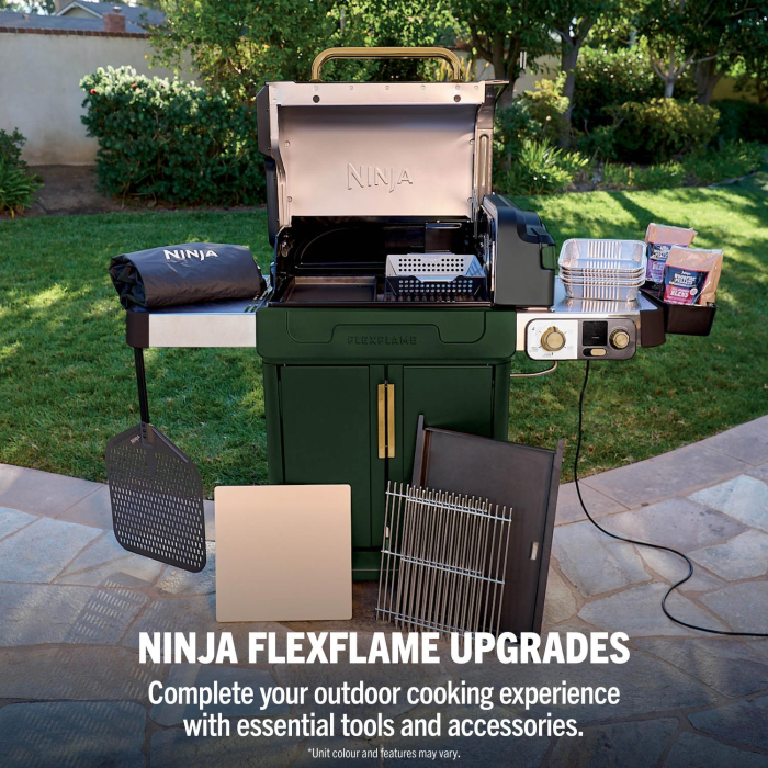 Ninja PG301UKGN FlexFlame Gas BBQ Green