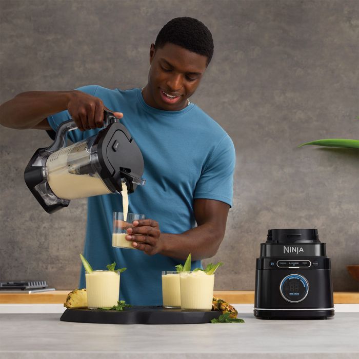 Ninja TB301UK Detect Duo Power Blender Pro + Single Serve - Black