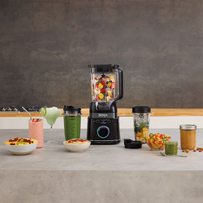 Ninja TB301UK Detect Duo Power Blender Pro + Single Serve - Black