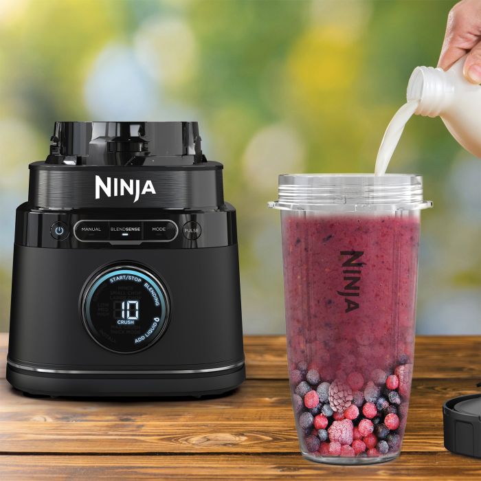 Ninja TB301UK Detect Duo Power Blender Pro + Single Serve - Black