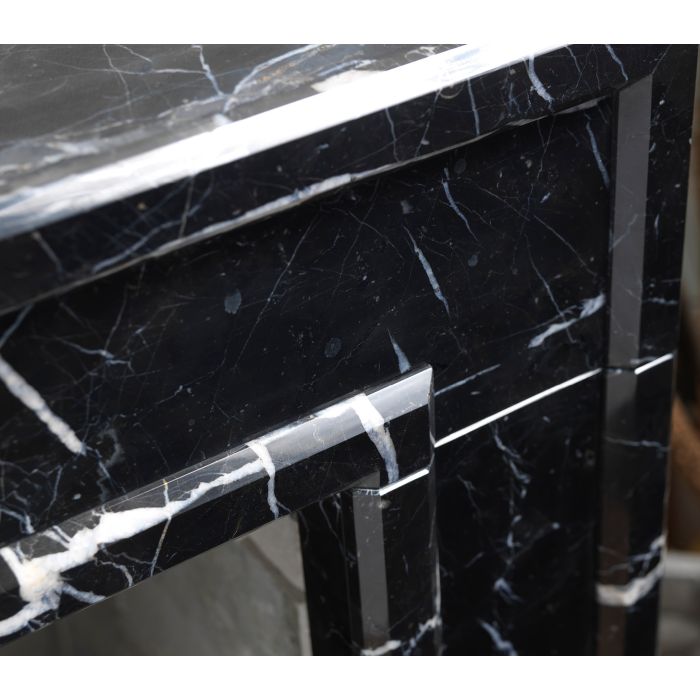 Penman Collection 7990560 51” Mantel Nero Marble