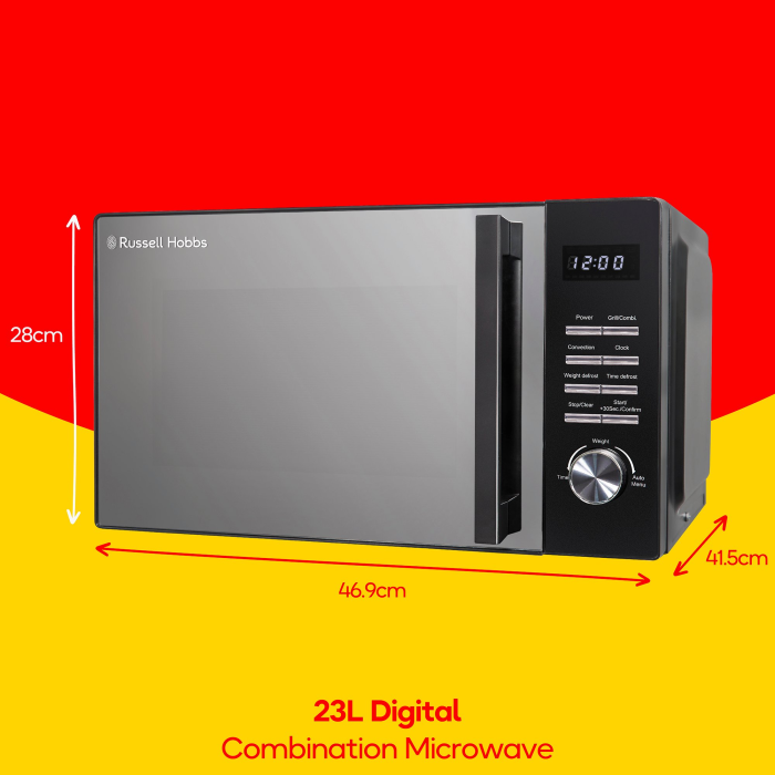 Russell Hobbs RHM2346B  23 Litres Combination Microwave - Black