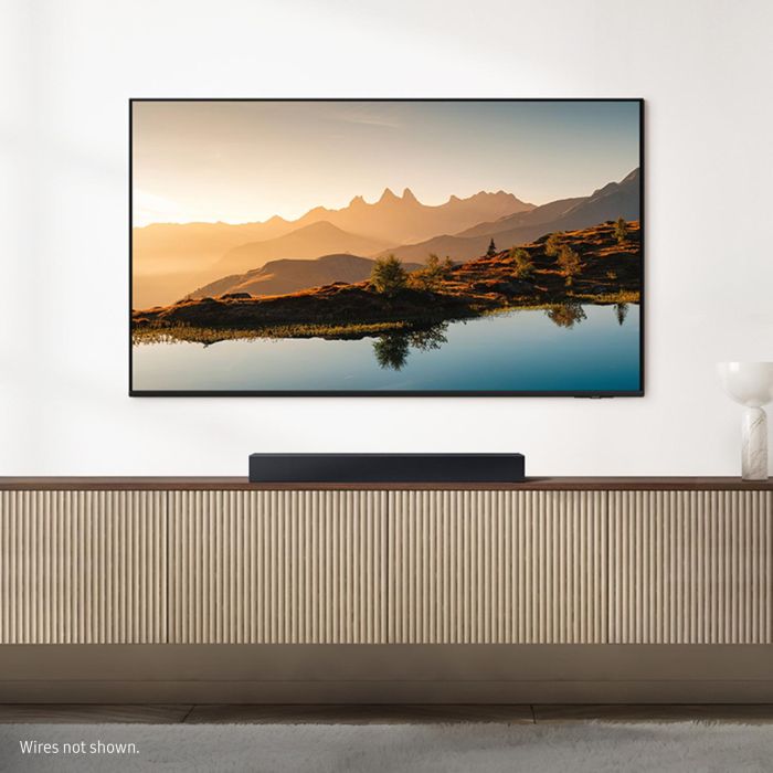 Samsung HW-B400F/XU 2.0ch Soundbar with 4 speakers - Titan Black