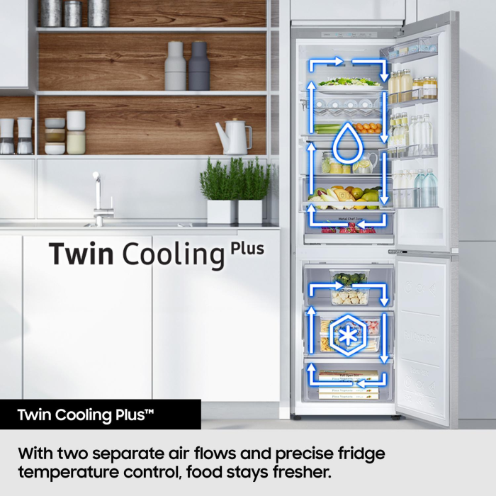 Samsung RL38C776ASR/EU - Frost Free Fridge Freezer