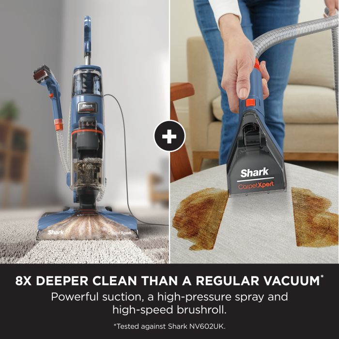 Shark EX150UK Upright Vacuum Cleaner - Navy