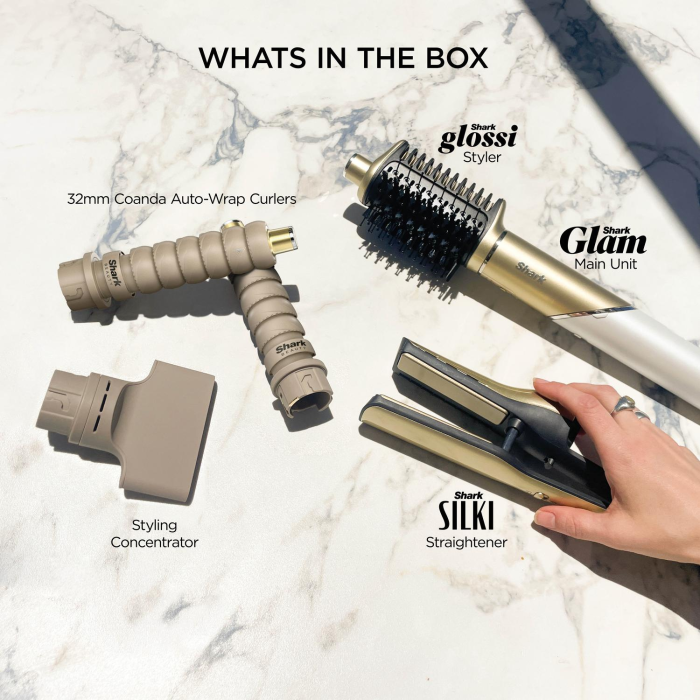 Shark HD6041SUK Glam Ceramic Air Styling System