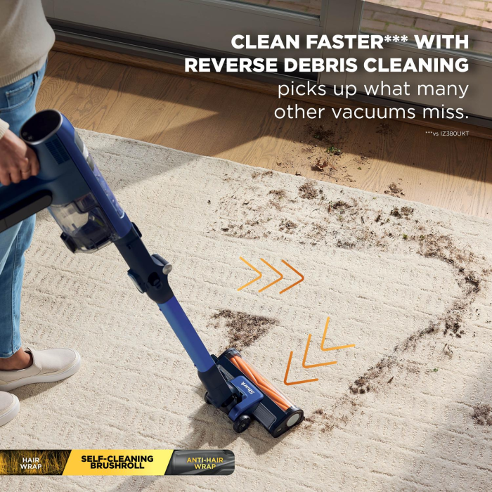 Shark IA3241UKT Phoenix Cordless Vacuum Cleaner Black