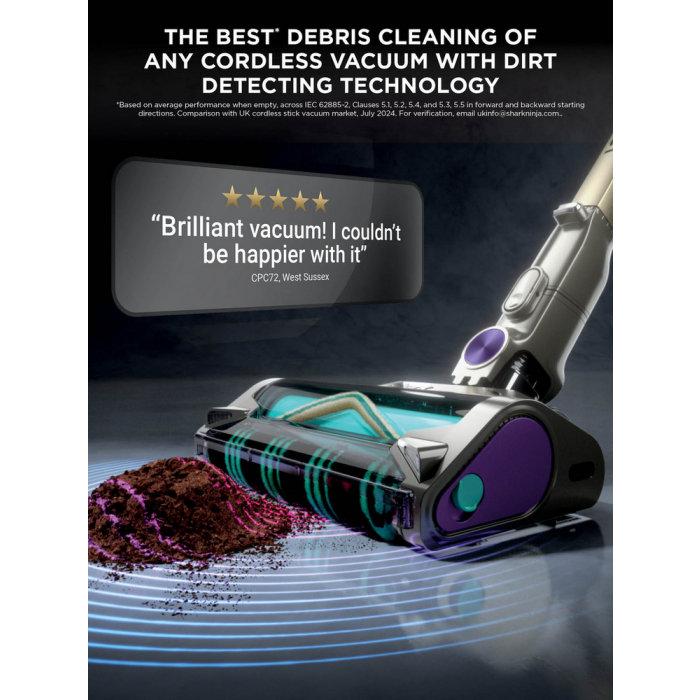 Shark IP1251UK Cordless Vacuum Cleaner with 70 Min Runtime