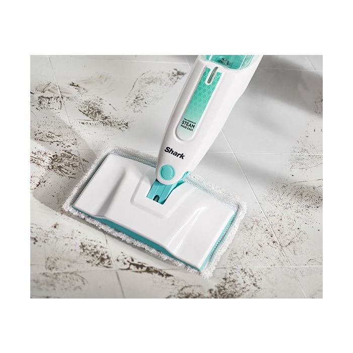 Shark S1000UK Steam Mop - White/Mint Green