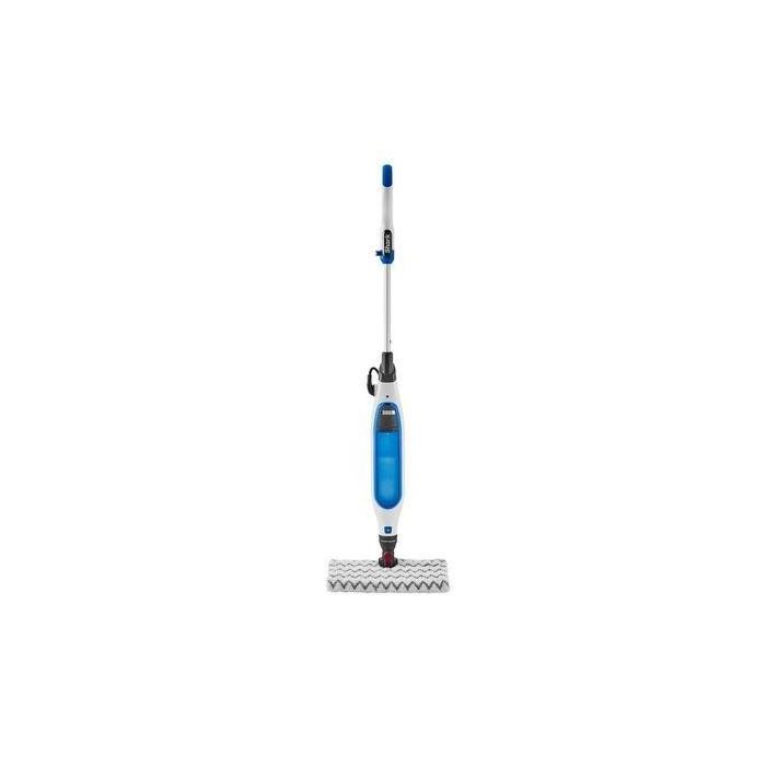 Shark S6001UK Klik n'Flip Manual Steam Pocket Mop - White/Blue Bird Blue
