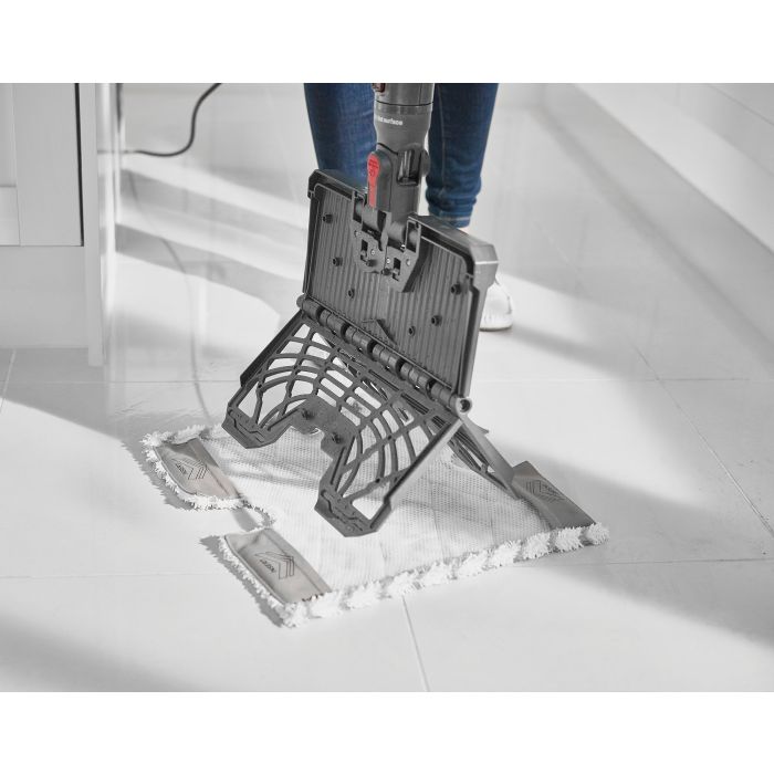 Shark S6003UK Klik n'Flip Automatic Steam Pocket Mop - Shark Steel Grey/Bordeaux