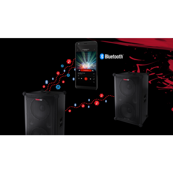 Sharp CP-LS200 Wireless Portable Speaker - Black