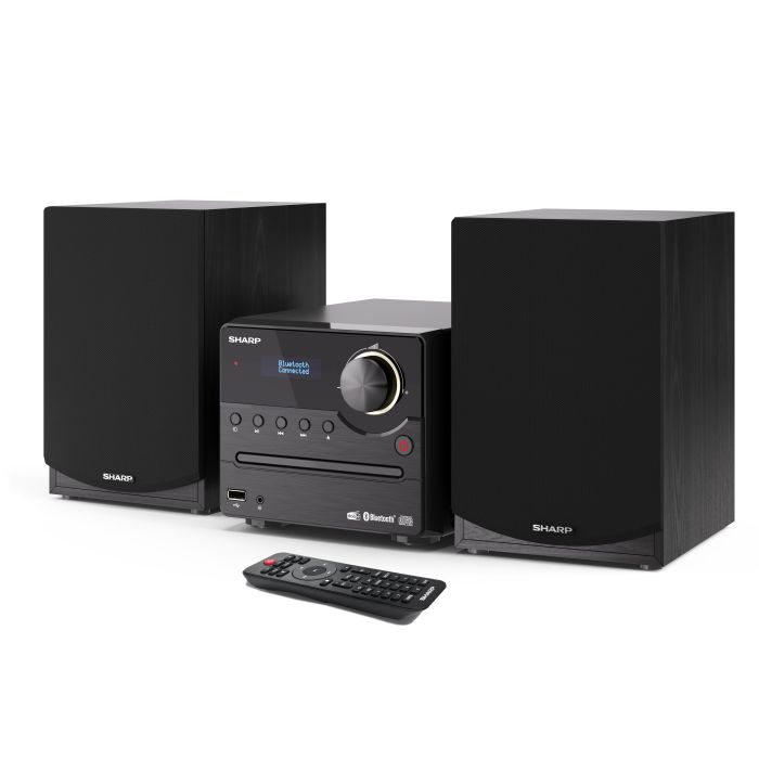 Sharp XL-B517D BK XL-B517D(BK) Wireless Hi-Fi Micro System - Black