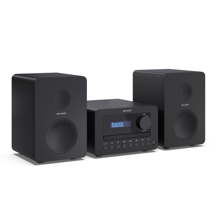 Sharp XL-B520D DAB+ Hi-Fi Micro System  - Black