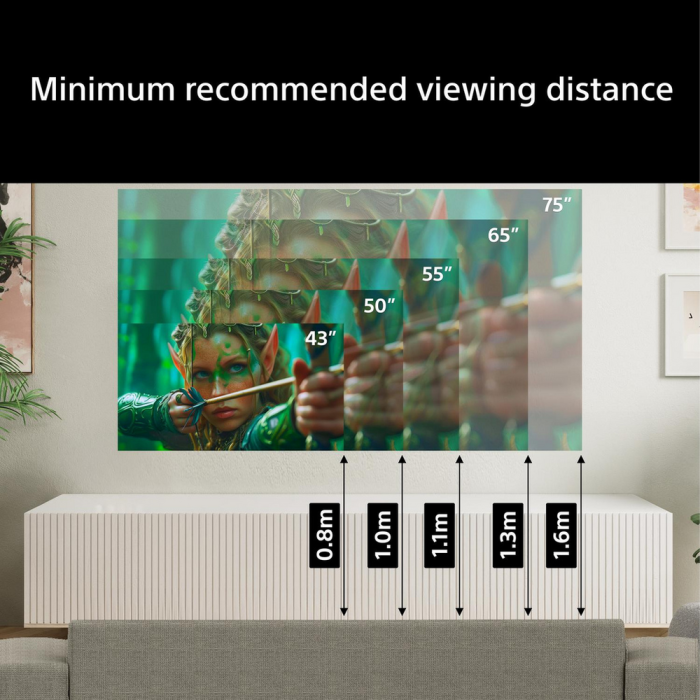 Sony K65S25M2PB.UKA 65inch 4K BRAVIA 2 II Direct LED Google TV