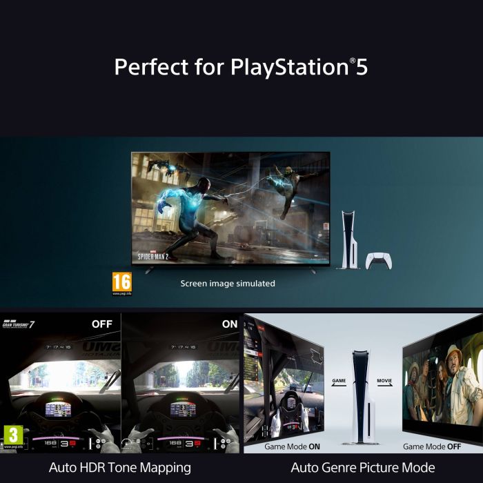 Sony K85XR90PU 85inch 4K BRAVIA 9 QLED HDR Google TV